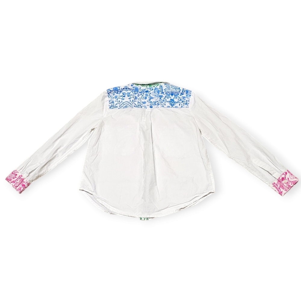 Roller Rabbit Aitona Guy Poplin Button Down Shirt - Picture 4 of 9